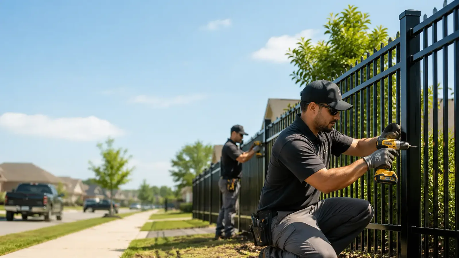 Metal Fence Installation in Fairfax, CA